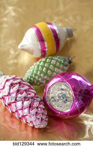 Close up of Christmas ornaments View Large Photo Image Picture - Close up of Christmas ornaments. Fotosearch