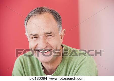 Close up of man's laughing face View Large Photo Image Picture - Close up of man's laughing face. Fotosearch