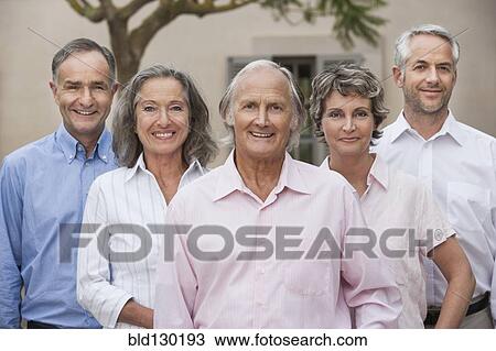 Friends smiling together outdoors View Large Photo Image Stock Image - Friends smiling together outdoors. Fotosearch