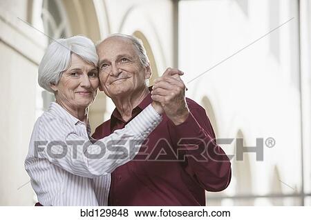 Senior Caucasian couple dancing View Large Photo Image Stock Photo - Senior Caucasian couple dancing. Fotosearch