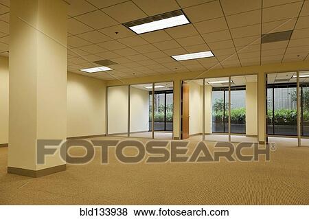 Stock Photo - Empty rooms in office building. Fotosearch