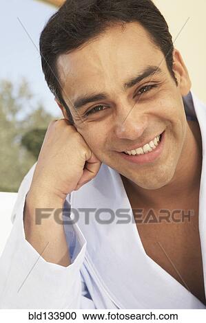 Hispanic man smiling View Large Photo Image Stock Image - Hispanic man smiling. Fotosearch