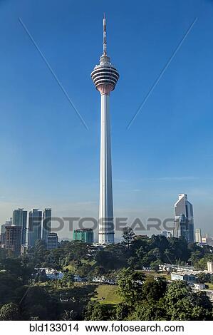 Picture - Kuala Lumpur Tower, Kuala Lumpur, Malaysia. Fotosearch