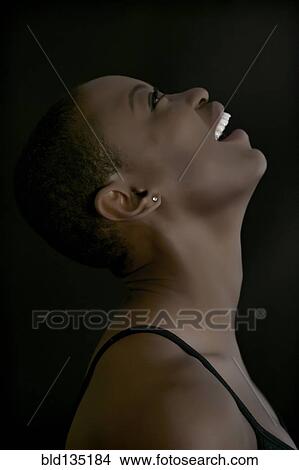 Black woman smiling View Large Photo Image Picture - Black woman smiling. Fotosearch