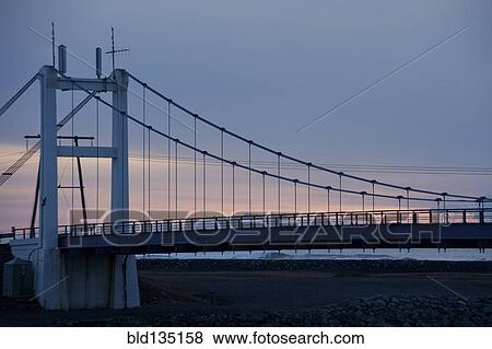Bridge at sunset View Large Photo Image Stock Photo - Bridge at sunset. Fotosearch
