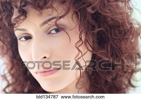 Close up of Hispanic woman's face View Large Photo Image Stock Photo - Close up of Hispanic woman's face. Fotosearch