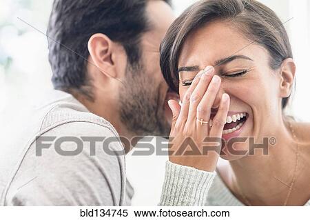 Couple laughing together View Large Photo Image Stock Photography - Couple laughing together. Fotosearch