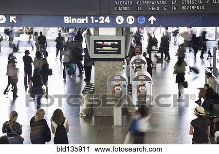 Signs at Italian train station, Rome, Italy View Large Photo Image Stock Image - Signs at Italian train station, Rome, Italy. Fotosearch