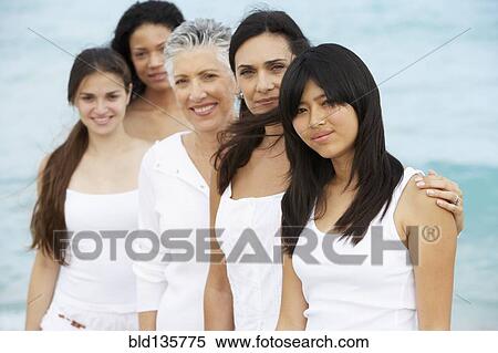 Women smiling together outdoors View Large Photo Image Stock Photography - Women smiling together outdoors. Fotosearch