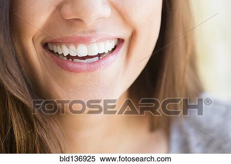 Close up of woman's smile View Large Photo Image Stock Photography - Close up of woman's smile. Fotosearch