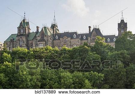 Parliament Hill overlooking treetops, Ottawa, Ontario, Canada View Large Photo Image Stock Photo - Parliament Hill overlooking treetops, Ottawa, Ontario, Canada. Fotosearch