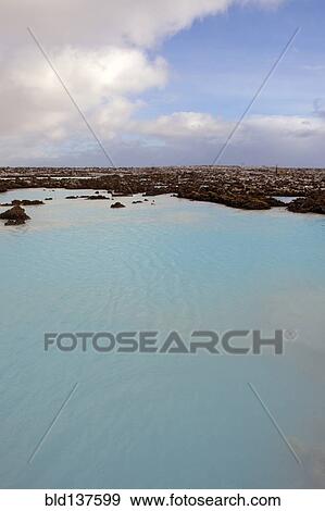 Stock Photo - Still lake in arctic landscape. Fotosearch