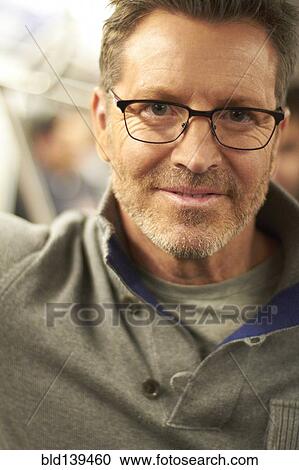 Caucasian man smiling View Large Photo Image Stock Image - Caucasian man smiling. Fotosearch