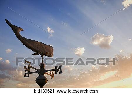 Weather vane overlooking sunbeams and clouds View Large Photo Image Stock Image - Weather vane overlooking sunbeams and clouds. Fotosearch