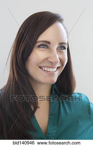 Caucasian businesswoman smiling View Large Photo Image Stock Photograph - Caucasian businesswoman smiling. Fotosearch