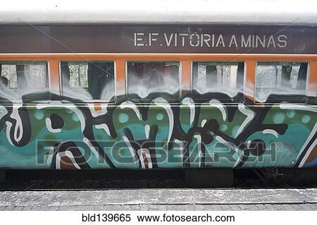 Graffiti on side of train View Large Photo Image Stock Photography - Graffiti on side of train. Fotosearch