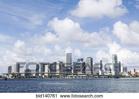 Miami city skyline and harbor, Florida, United States View Large Photo Image Stock Image - Miami city skyline and harbor, Florida, United States. Fotosearch