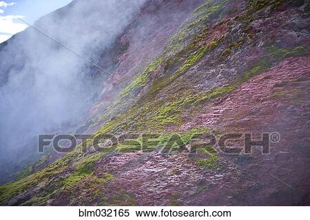 Stock Photography - Fog on remote hillside. Fotosearch