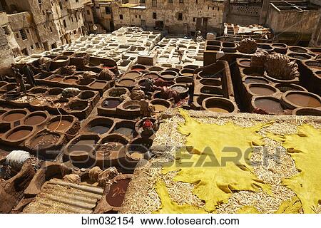 High angle view of dilapidated ancient ruins in cityscape, Medina, Fes, Morocco View Large Photo Image Picture - High angle view of dilapidated ancient ruins in cityscape, Medina, Fes, Morocco. Fotosearch