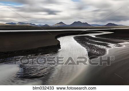 Stream of water on beach View Large Photo Image Stock Image - Stream of water on beach. Fotosearch
