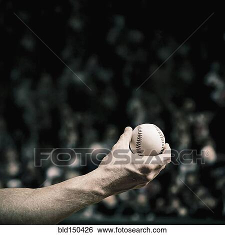 Caucasian baseball player holding ball View Large Photo Image Stock Photograph - Caucasian baseball player holding ball. Fotosearch