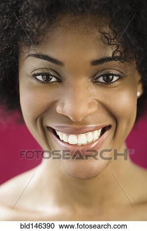 Smiling African American woman View Large Photo Image Stock Image - Smiling African American woman. Fotosearch