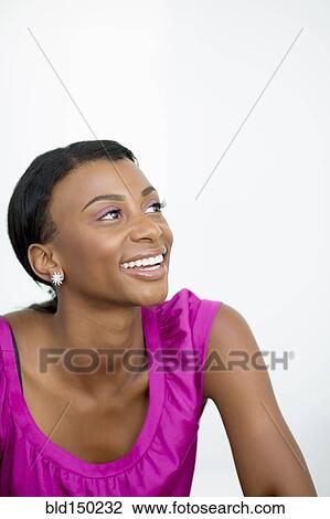 Smiling Black woman View Large Photo Image Stock Image - Smiling Black woman. Fotosearch