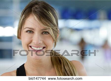 Picture - Smiling Hispanic woman. Fotosearch