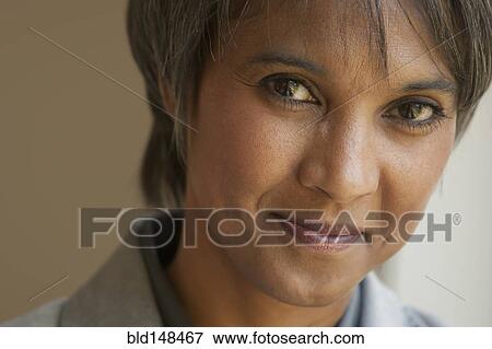 Stock Photo - Smiling Native American businesswoman. Fotosearch