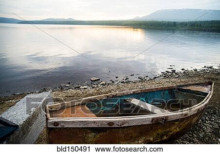 Dilapidated boat at rural lake View Large Photo Image Stock Image - Dilapidated boat at rural lake. Fotosearch