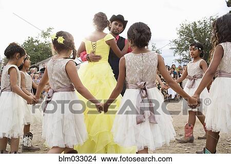 Hispanic community dancing at quinceanera View Large Photo Image Picture - Hispanic community dancing at quinceanera. Fotosearch