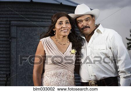 Older Hispanic couple smiling outdoors View Large Photo Image Stock Image - Older Hispanic couple smiling outdoors. Fotosearch