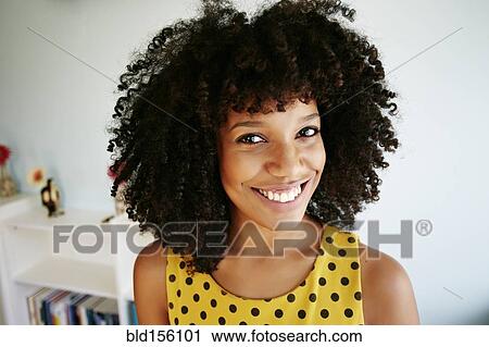 Close up of smiling face of mixed race woman View Large Photo Image Stock Image - Close up of smiling face of mixed race woman. Fotosearch