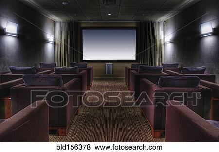 Empty chairs in luxury movie theater View Large Photo Image Stock Photo - Empty chairs in luxury movie theater. Fotosearch