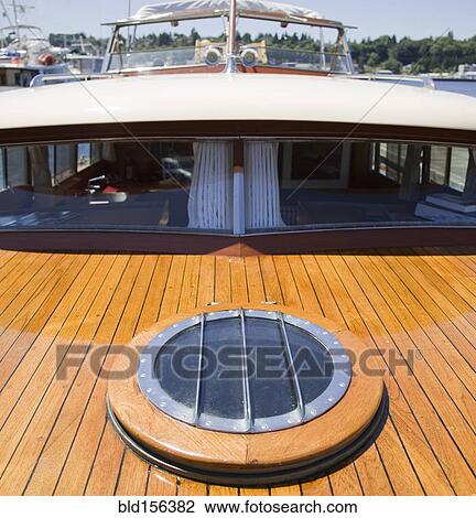 High angle view of yacht deck and windows View Large Photo Image Stock Image - High angle view of yacht deck and windows. Fotosearch
