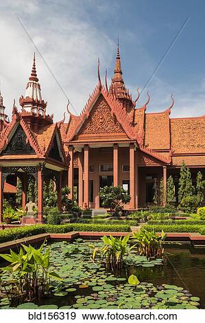 "National Museum of Cambodia and courtyard, Phom Penh, Cambodia" View Large Photo Image Stock Photo - "National Museum of Cambodia and courtyard, Phom Penh, Cambodia". Fotosearch