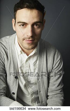 Close up of serious Caucasian man View Large Photo Image Picture - Close up of serious Caucasian man. Fotosearch