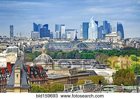 High rise buildings in Paris cityscape, Ile-de-France, France View Large Photo Image Stock Image - High rise buildings in Paris cityscape, Ile-de-France, France. Fotosearch