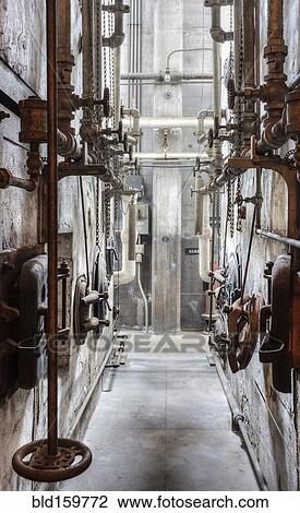 Industrial steam plant machinery in factory View Large Photo Image Stock Image - Industrial steam plant machinery in factory. Fotosearch