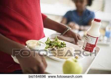 Black students eating lunch in school cafeteria View Large Photo Image Stock Photograph - Black students eating lunch in school cafeteria. Fotosearch