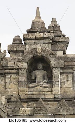 Buddha statue on Temple of Borobudur, Borobudur, Indonesia View Large Photo Image Stock Photography - Buddha statue on Temple of Borobudur, Borobudur, Indonesia. Fotosearch