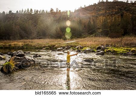 Caucasian man fishing in remote river, Smith Rock State Park, Oregon, United States View Large Photo Image Stock Photography - Caucasian man fishing in remote river, Smith Rock State Park, Oregon, United States. Fotosearch