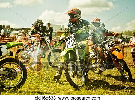 Caucasian motocross biker ready for race View Large Photo Image Stock Image - Caucasian motocross biker ready for race. Fotosearch