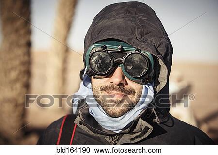 Caucasian traveler wearing goggles and gear View Large Photo Image Stock Image - Caucasian traveler wearing goggles and gear. Fotosearch