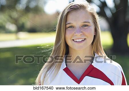Close up of Caucasian girl smiling View Large Photo Image Stock Image - Close up of Caucasian girl smiling. Fotosearch