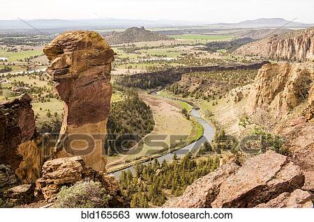 High angle view of Smith Rock State Park, Oregon, United States View Large Photo Image Stock Image - High angle view of Smith Rock State Park, Oregon, United States. Fotosearch