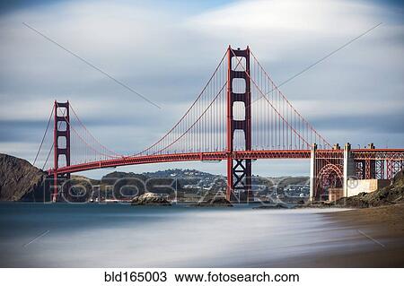 Time lapse view of ocean under Golden Gate Bridge, San Francisco, California, United States View Large Photo Image Stock Image - Time lapse view of ocean under Golden Gate Bridge, San Francisco, California, United States. Fotosearch