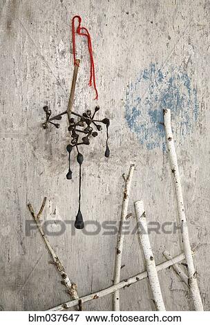 Branches hanging from dilapidated wall View Large Photo Image Stock Photo - Branches hanging from dilapidated wall. Fotosearch