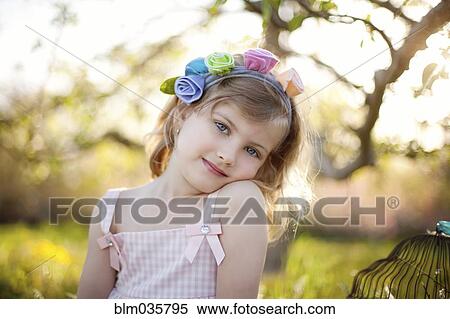 Caucasian girl smiling outdoors View Large Photo Image Stock Photography - Caucasian girl smiling outdoors. Fotosearch
