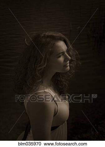Close up of sad Caucasian teenage girl View Large Photo Image Stock Image - Close up of sad Caucasian teenage girl. Fotosearch